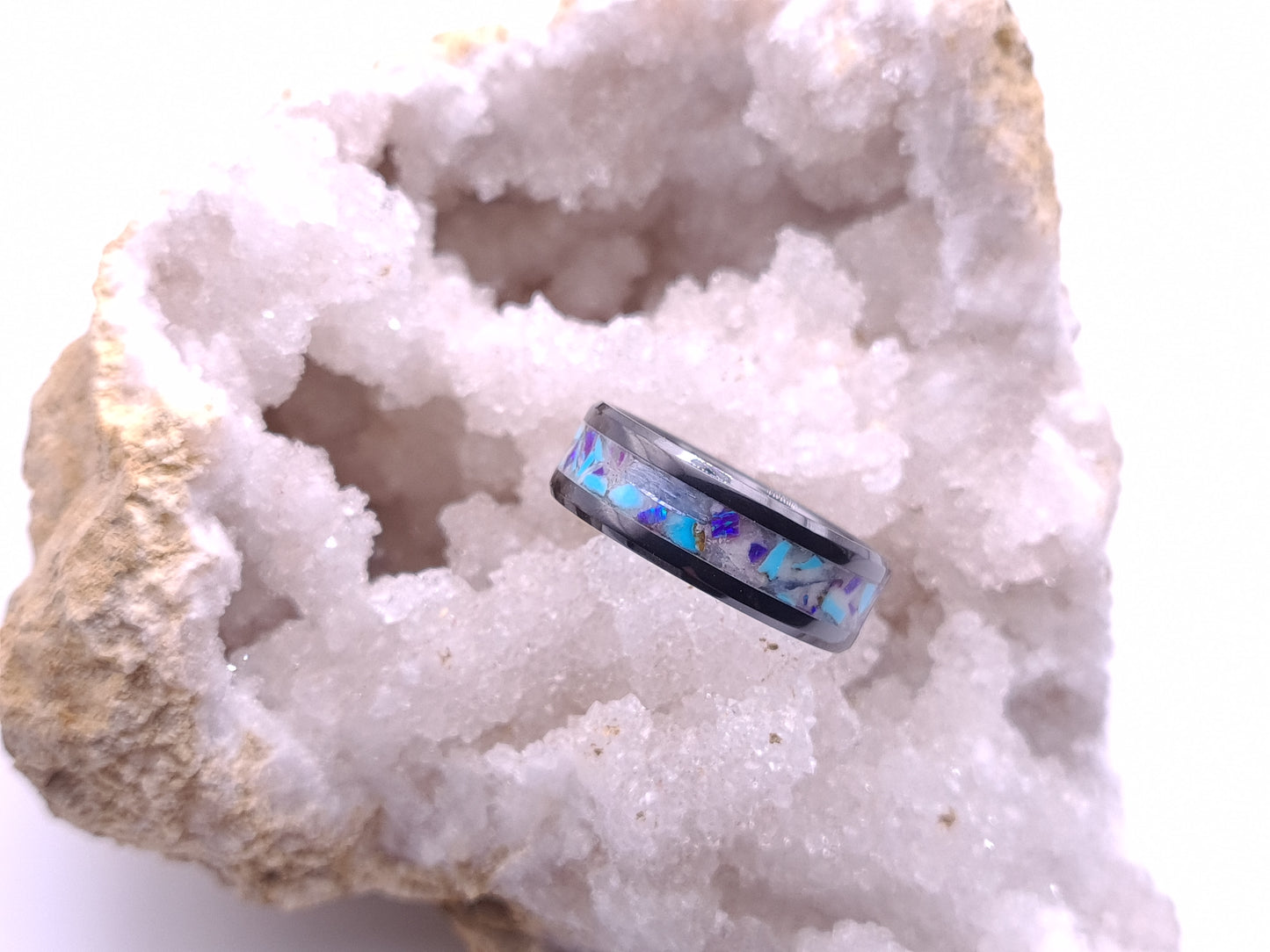 Turquoise Dream - Black Ceramic